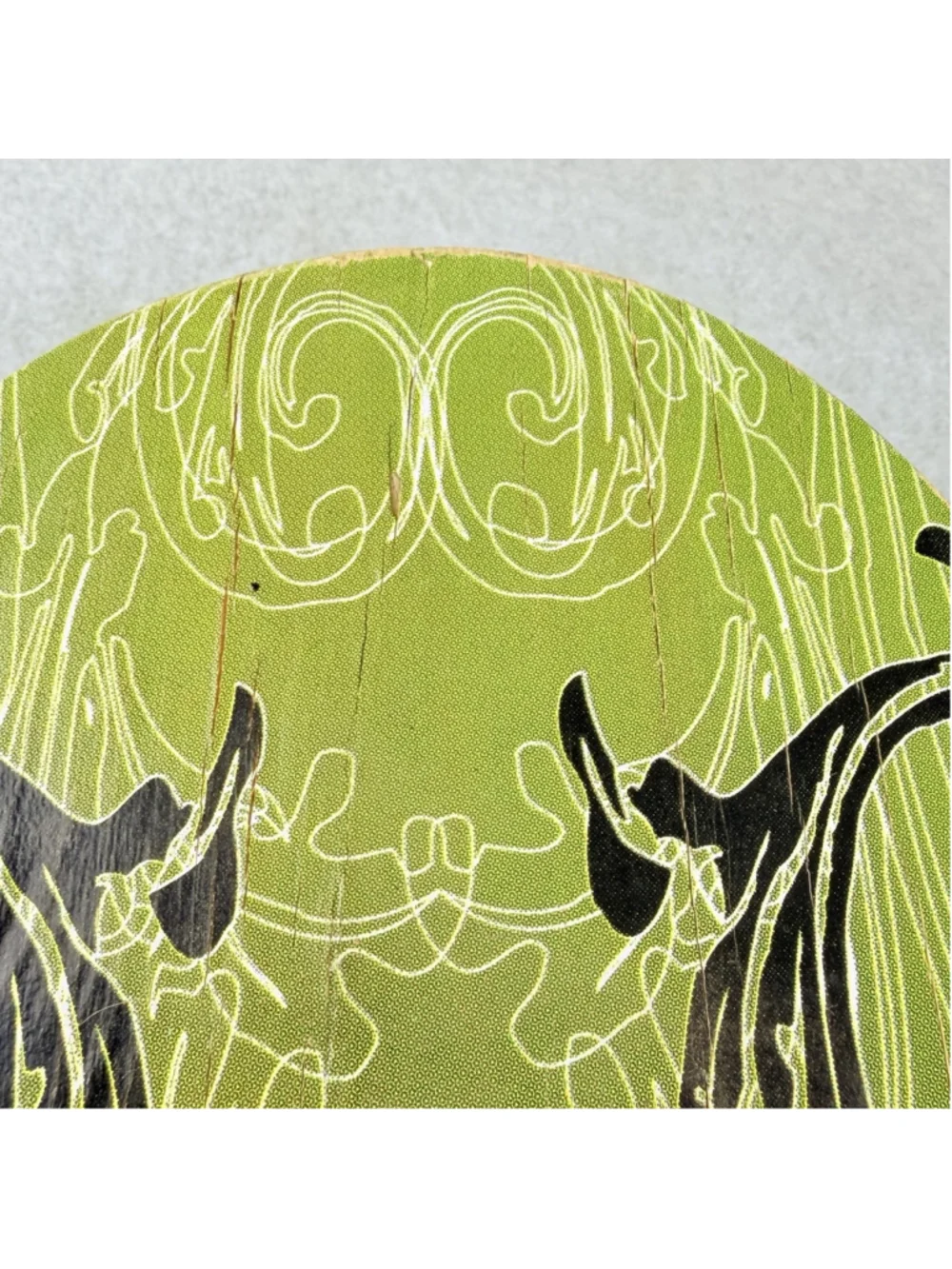 MONGOOSE Sabertooth Tiger Skull Double Kick Skateboard 30” Complete Green